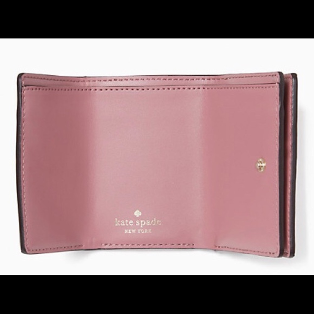 Kate Spade ♠️ Spade Link micro wallet NWT! - Picture 3 of 12